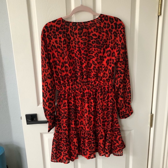 H&M Red/Black Dress - Picture 7 of 8